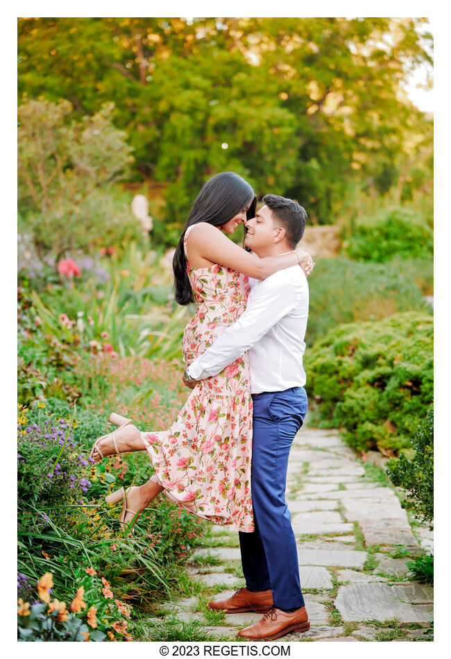 Deepa and Vikrum Engagement Session in Washington DC