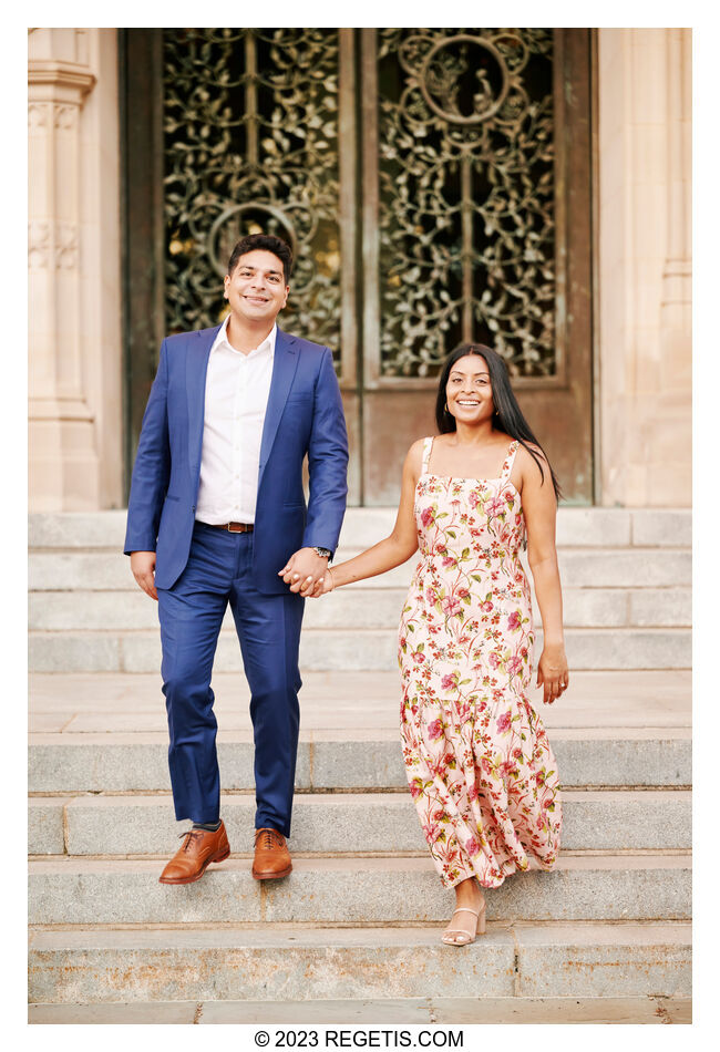 Deepa and Vikrum Engagement Session in Washington DC