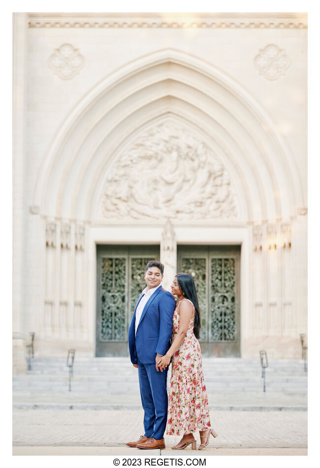 Deepa and Vikrum Engagement Session in Washington DC