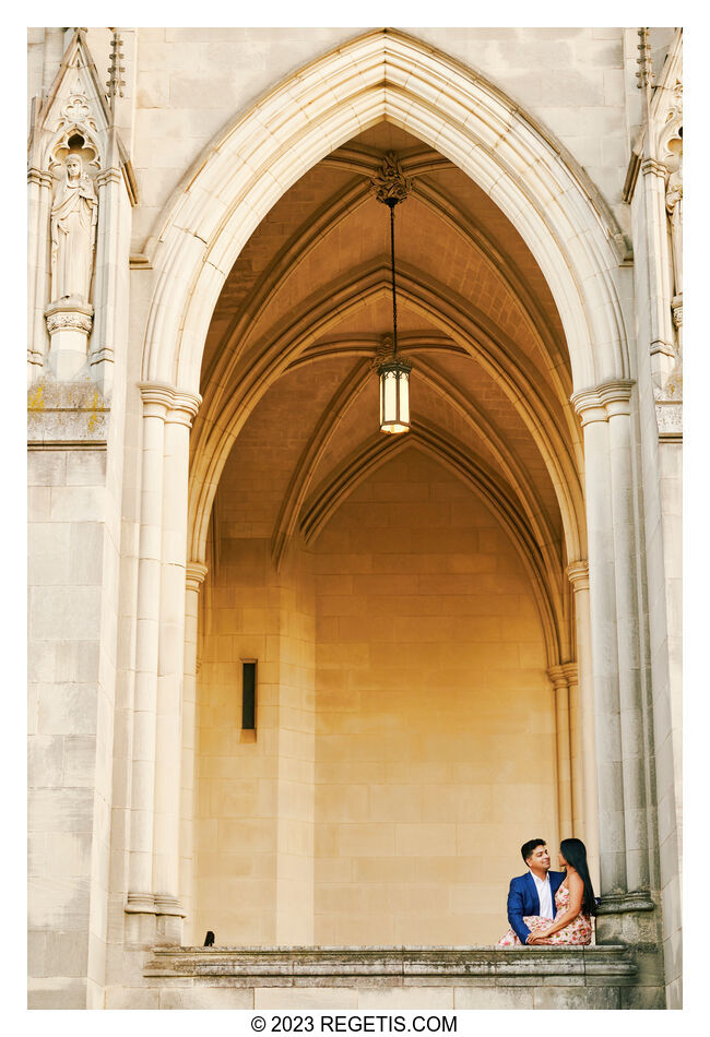 Deepa and Vikrum Engagement Session in Washington DC