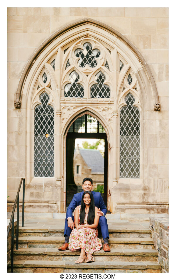 Deepa and Vikrum Engagement Session in Washington DC