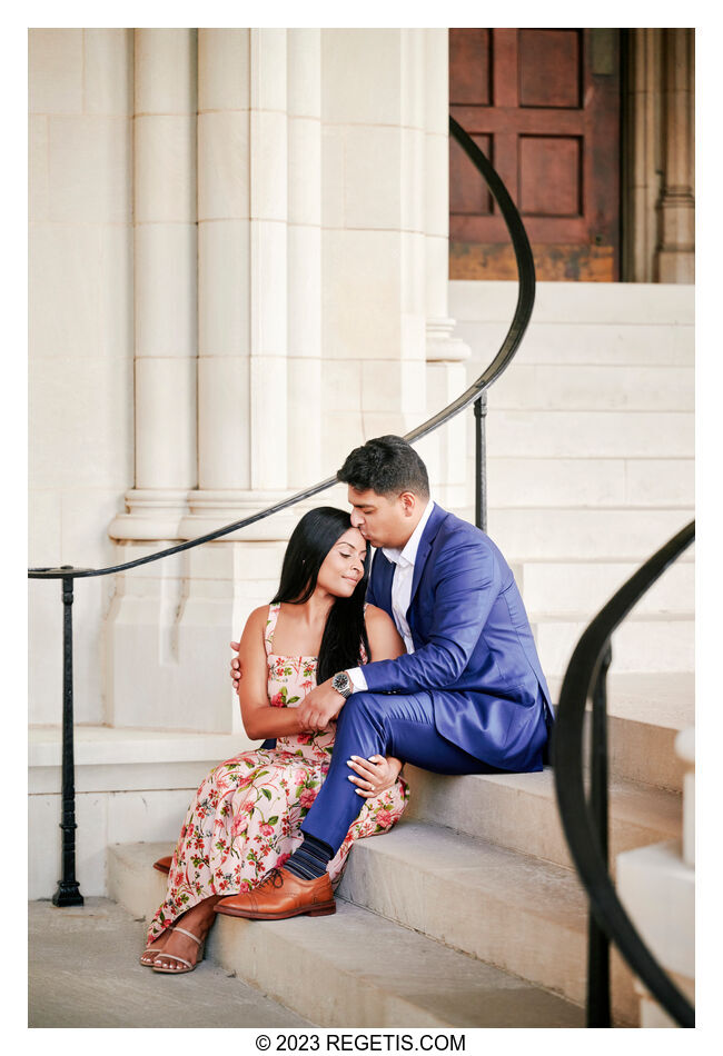 Deepa and Vikrum Engagement Session in Washington DC