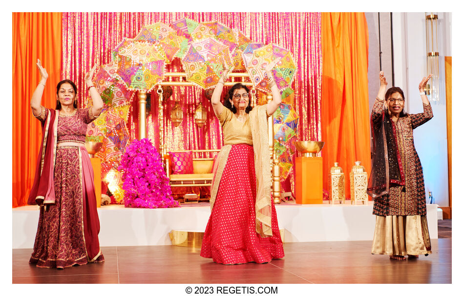 Julia and Tarak's Spectacular Multiday Wedding Extravaganza  The Sangeet, Mehendi, and Garba Event