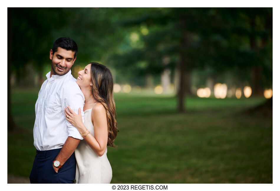 Lauren and Manoj Engagement Session in Washington DC