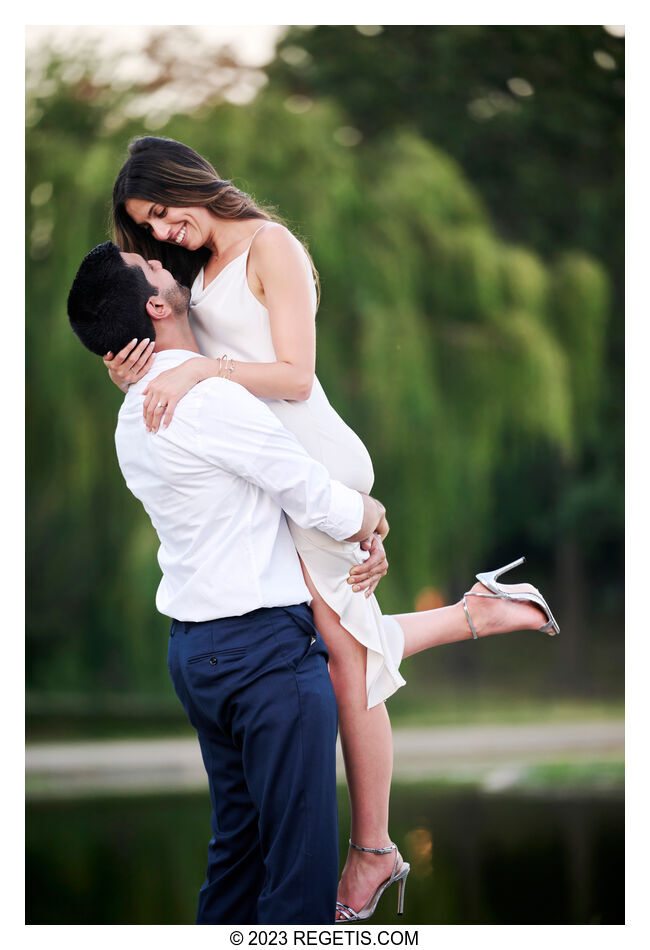 Lauren and Manoj Engagement Session in Washington DC