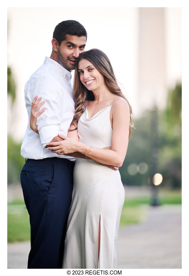 Lauren and Manoj Engagement Session in Washington DC