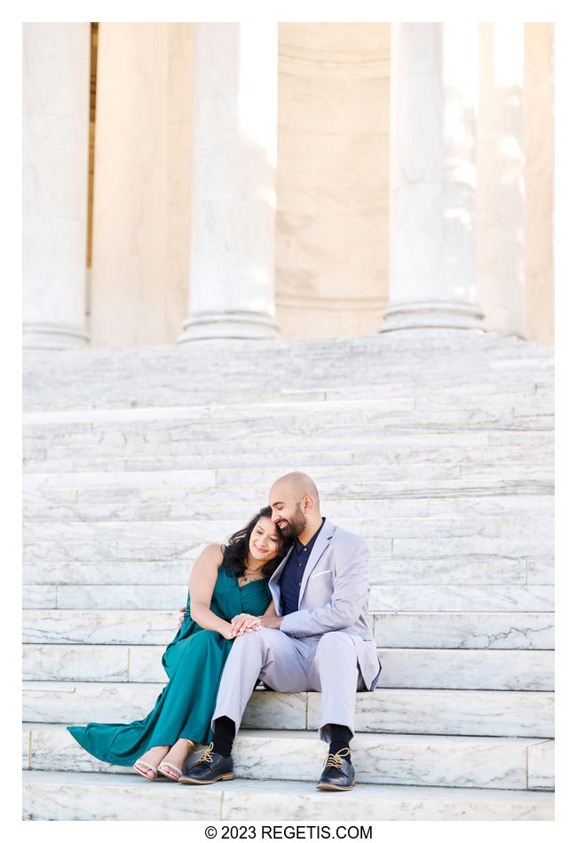 Mrinmayee and Chinmaye - Winds of Love at the Jefferson Memorial