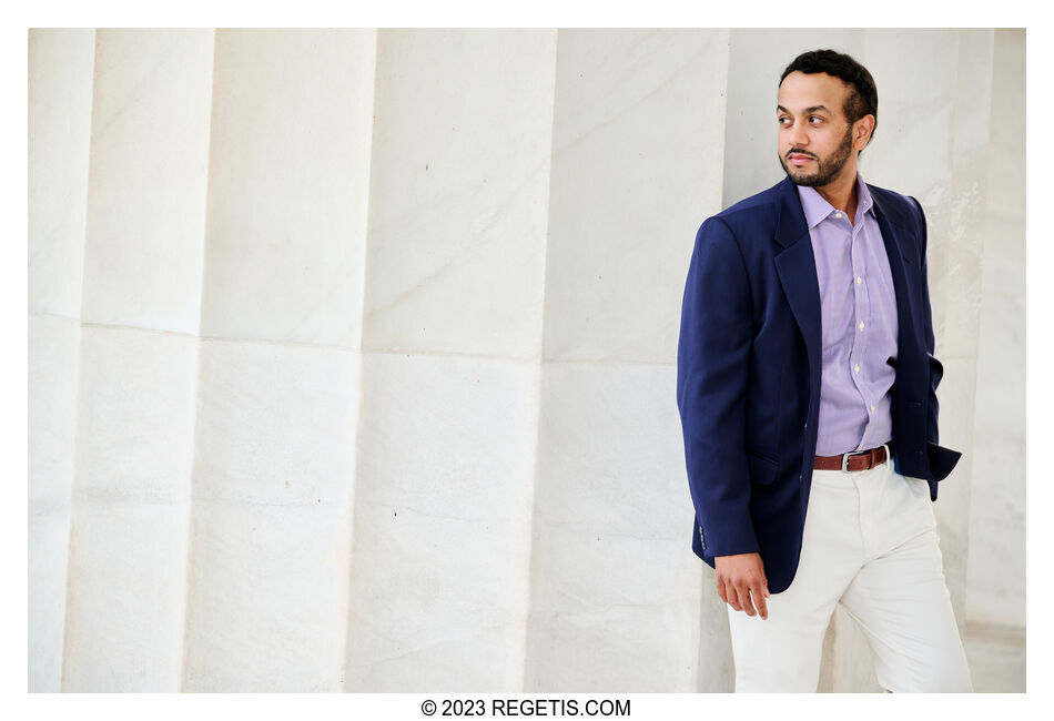 Payal and Sunny Engagement Session at the National Mall in Washington DC