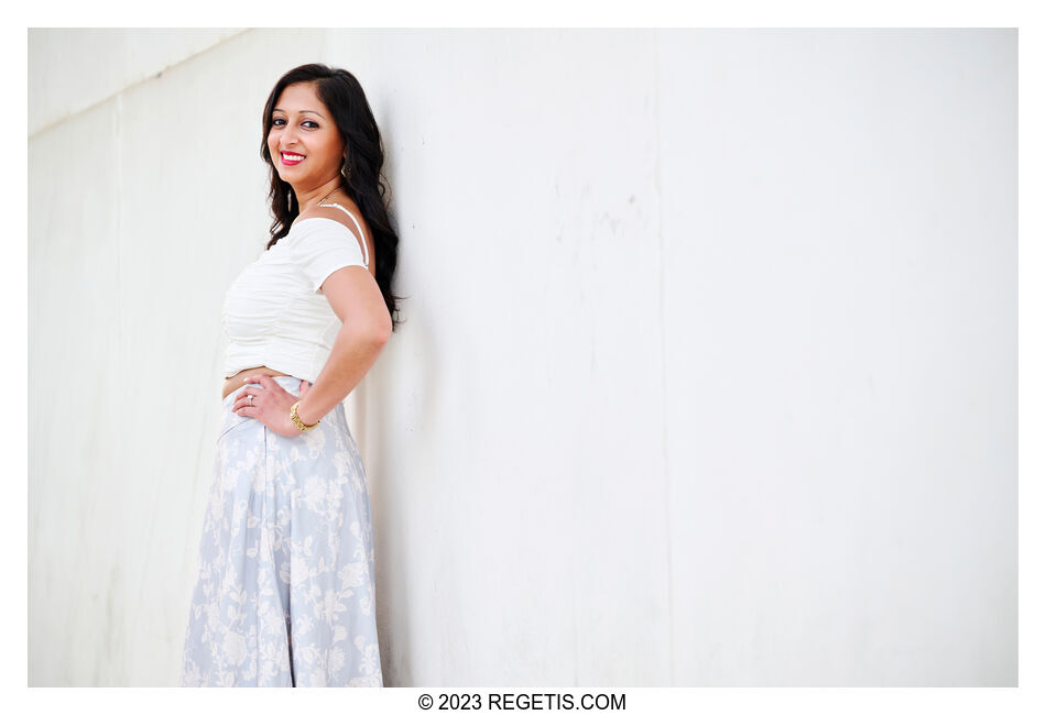 Payal and Sunny Engagement Session at the National Mall in Washington DC