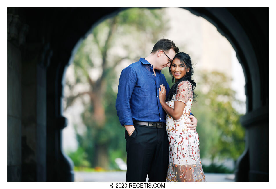 Plamen and Stephanie Engagement Session at the Library of Congress in Washington DC