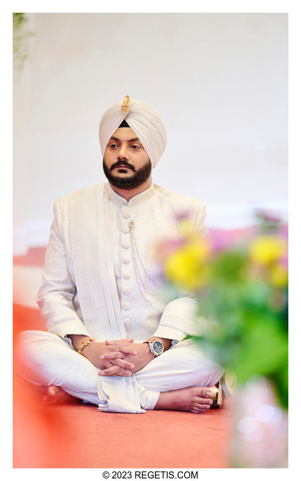 Reetu and Bikram’s intimate Sikh Wedding in Fairfax, Virginia