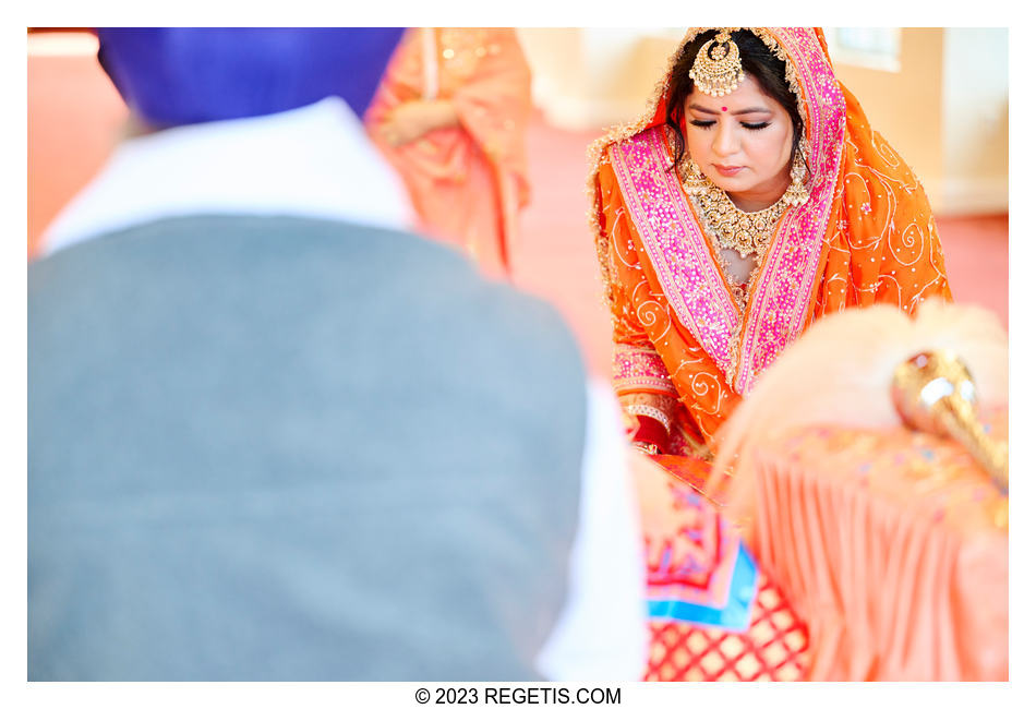 Reetu and Bikram’s intimate Sikh Wedding in Fairfax, Virginia