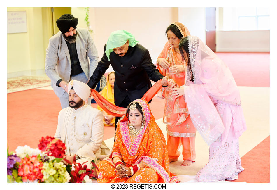 Reetu and Bikram’s intimate Sikh Wedding in Fairfax, Virginia