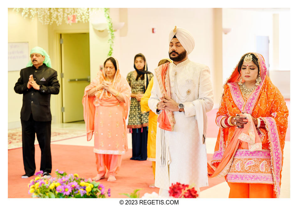 Reetu and Bikram’s intimate Sikh Wedding in Fairfax, Virginia