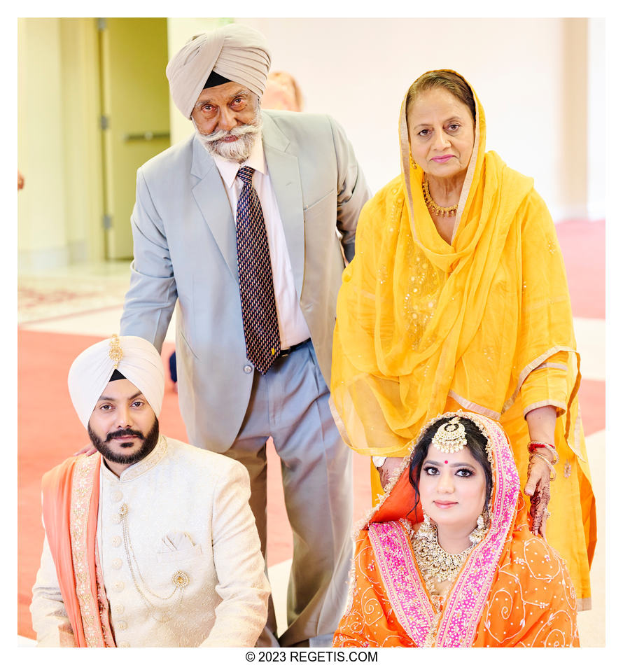 Reetu and Bikram’s intimate Sikh Wedding in Fairfax, Virginia