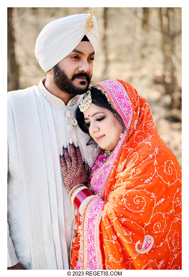 Reetu and Bikram’s intimate Sikh Wedding in Fairfax, Virginia