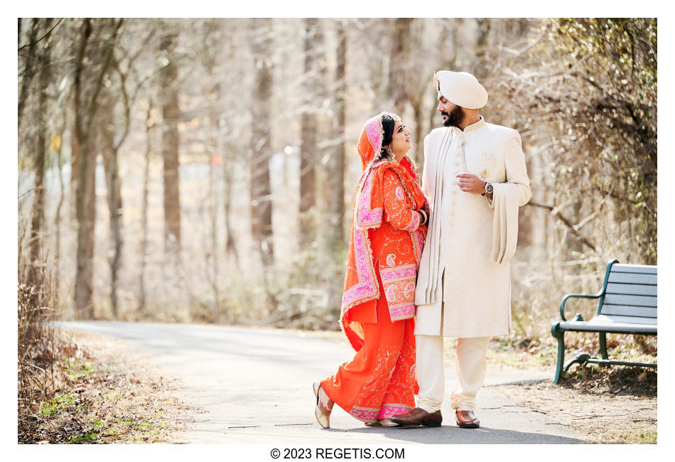 Reetu and Bikram’s intimate Sikh Wedding in Fairfax, Virginia