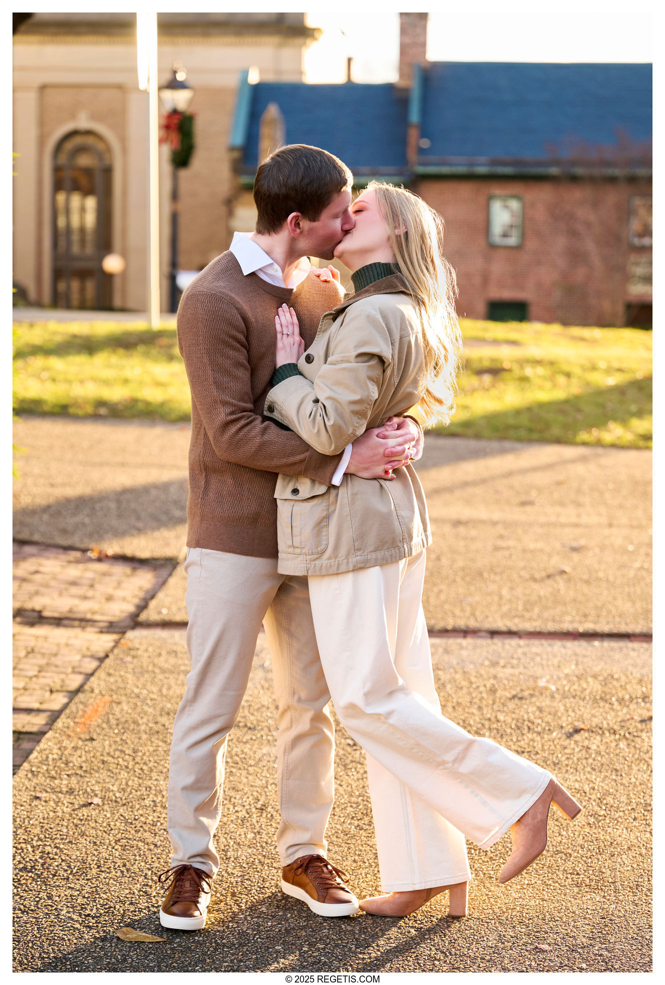 Corey and Abigail’s Engagement Photos in Warrenton, Virginia
