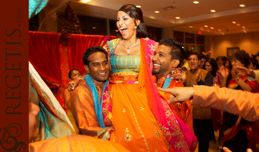 South Asian (Indian) Wedding at North Bethesda Marriott in Maryland Photography by Regeti's