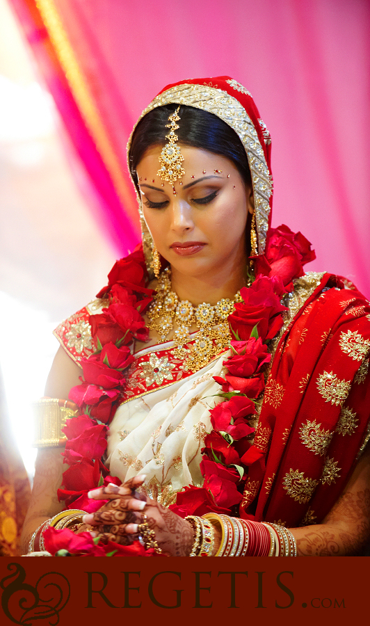 South Asian (Indian) Wedding at North Bethesda Marriott in Maryland Photography by Regeti's