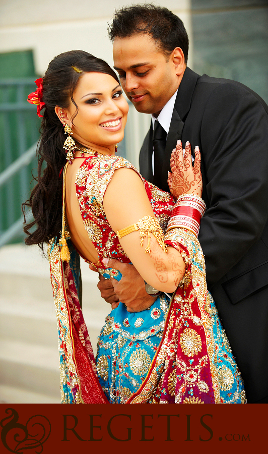 South Asian (Indian) Wedding at North Bethesda Marriott in Maryland Photography by Regeti's