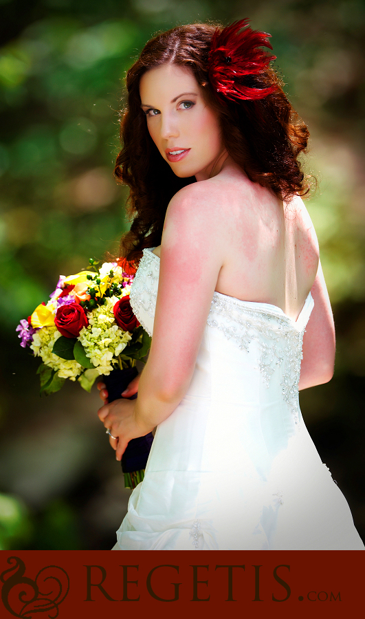 Wedding at Old Hickory Golf Club and Trash the Dress in the Water and our Golden Retriever