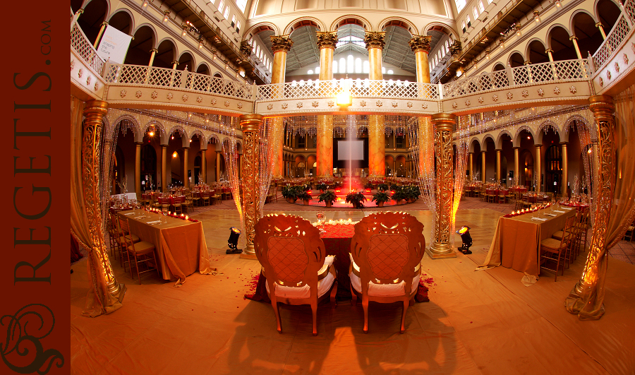 South Asian Indian Wedding at The National Building Museum in Washington DC