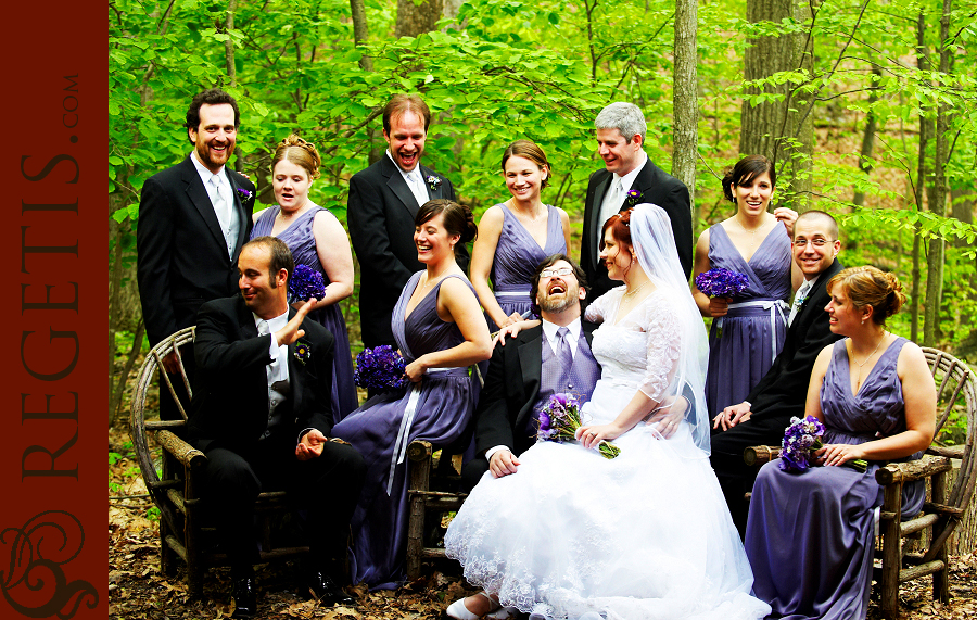 Wedding at Thorpe Wood, Thurmont Maryland