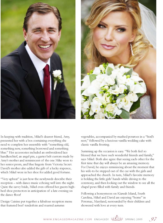 Published in The Engaged Magazine