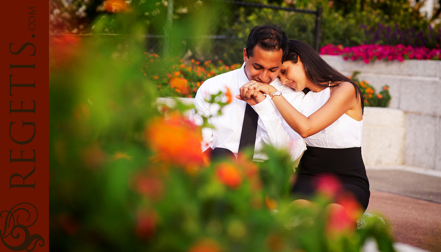 Rachna and Nitin's Engagement Pictures in Washington DC, Capital Building and Monuments