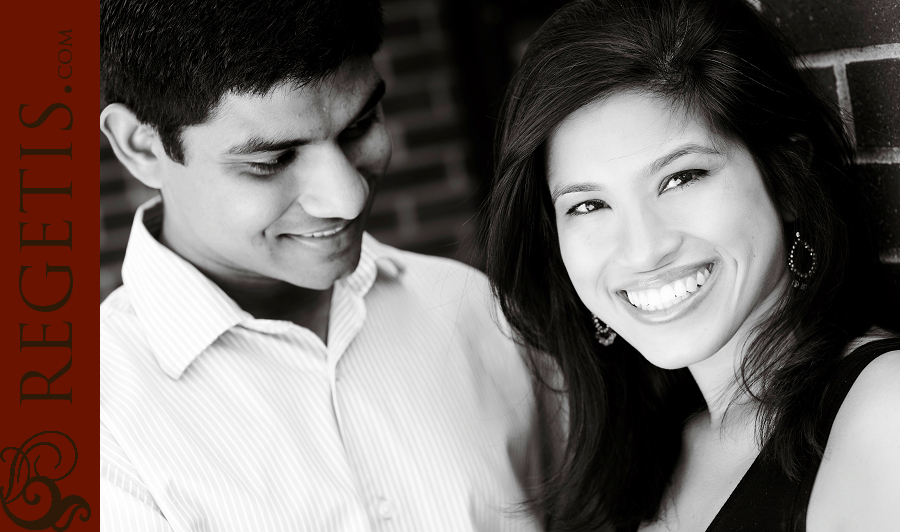 Engagement Pictures in Old Town Warrenton - Sonali and Dev