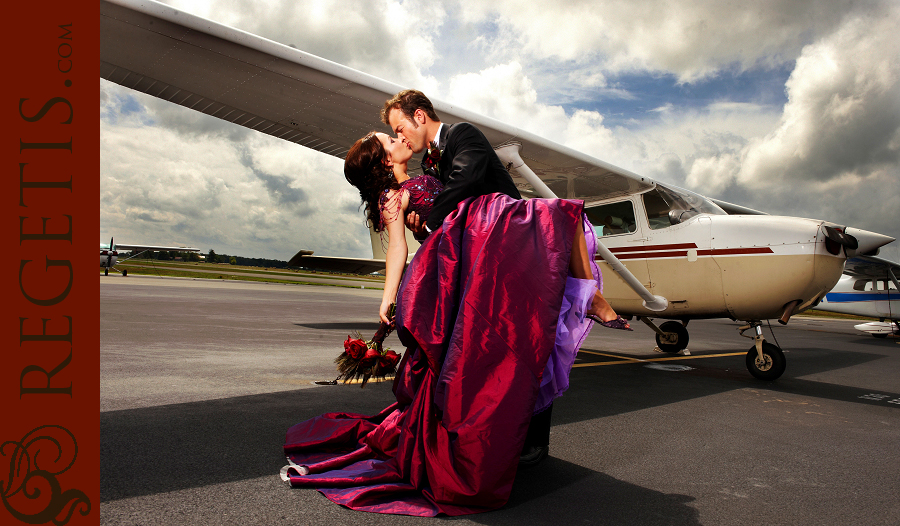 Day After Shoot with Bride and Groom By Planes, Trains and Automobiles