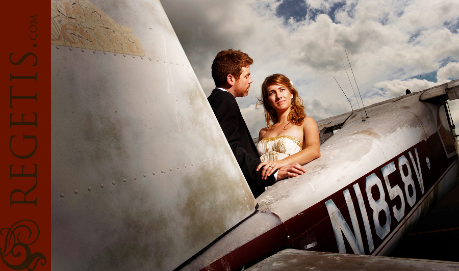 Day After Shoot with Bride and Groom By Planes, Trains and Automobiles
