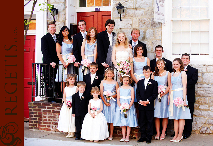 Wedding Reception at George Washington Hotel in Winchester, Virginia