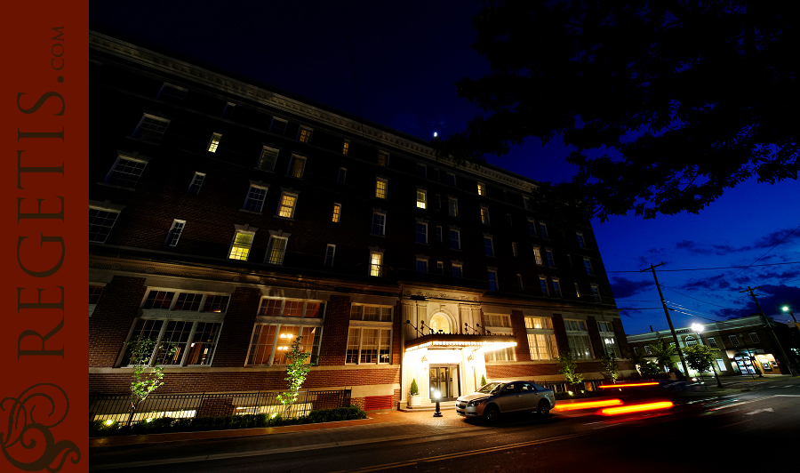 Wedding Reception at George Washington Hotel in Winchester, Virginia