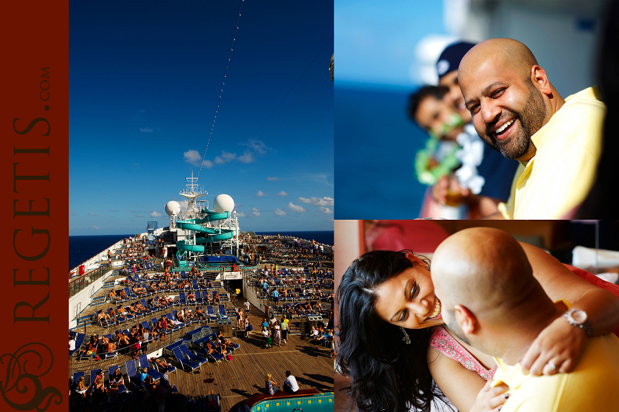 Anand and Sapna's Wedding on Carnival Cruises, Destiny to Florida Key West and Balahamas