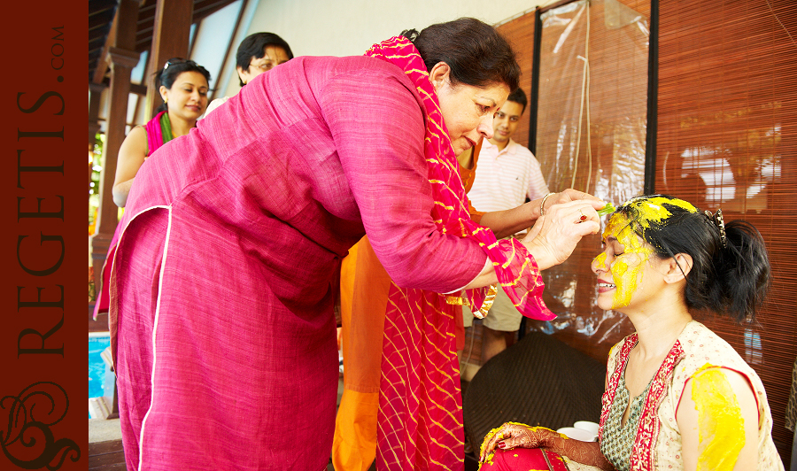 Anuja and Sanjay Wedding Celebrations in Kerala, India at Zuri Hotel Resorts in Kumarakom