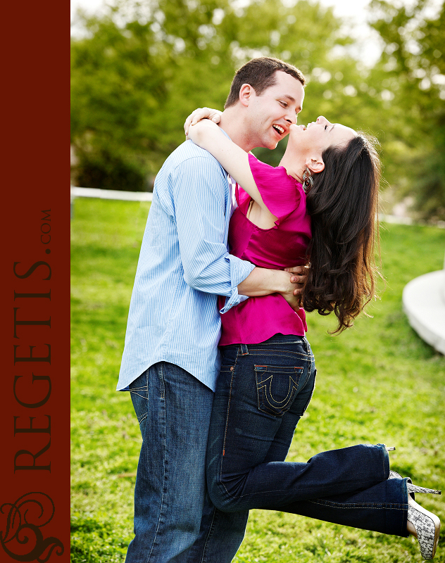 Sara and Kevin's Engagement Photographs in Washington DC, Cherry Blossoms