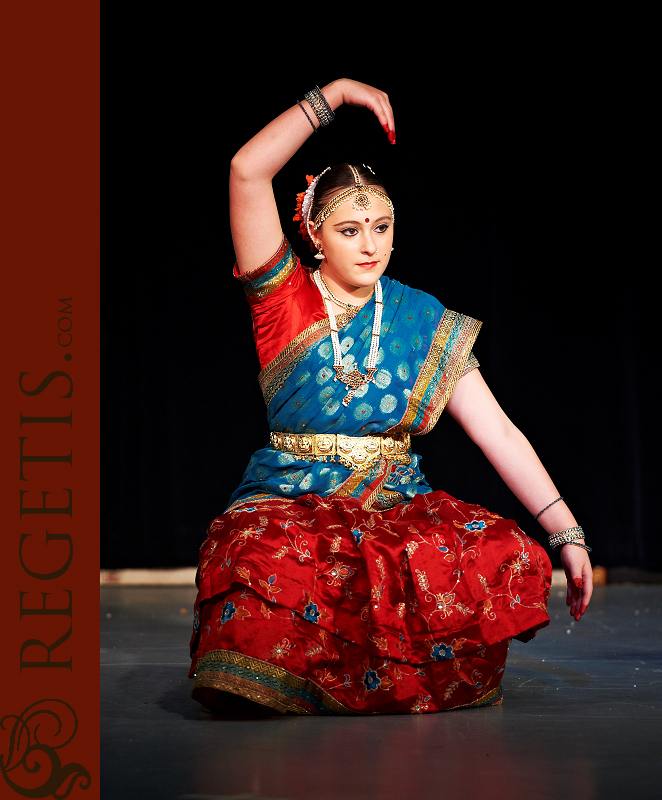Brittney and Bhavika's Classical Dance Kuchipudi Performance for the first time