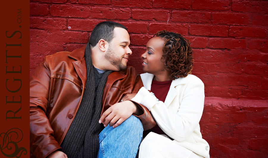 Engagement Photographs of Brett and Andrea in Warrenton, Virginia