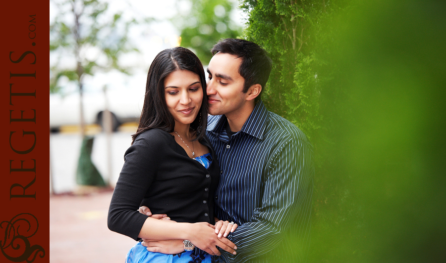 Nisha and Mohit's Engagement Photographs in Baltimore, Maryland