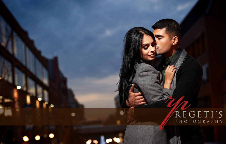 Alisha and Saqeb Engagement Session in Georgetown, Washington DC