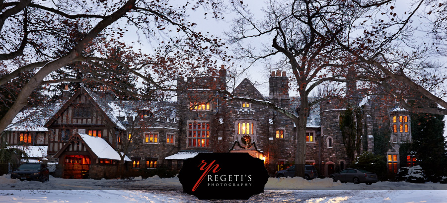 Laura and Justin, Skylands Castle, Ringwood, New Jersey