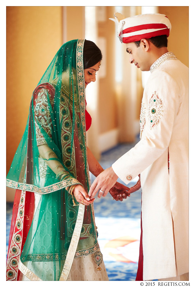 Ashley, Mehul, Wedding, Hindu, Christian, Ceremony, Renaissance Hotel, Newport News