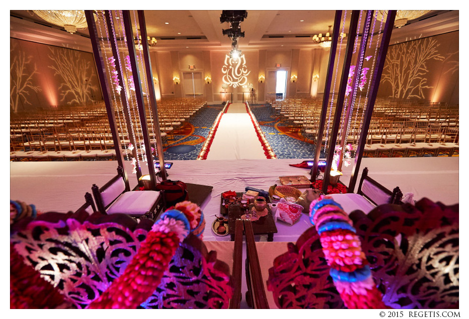 Ashley, Mehul, Wedding, Hindu, Christian, Ceremony, Renaissance Hotel, Newport News