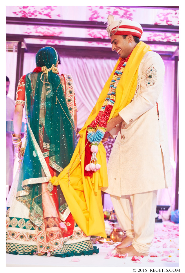 Ashley, Mehul, Wedding, Hindu, Christian, Ceremony, Renaissance Hotel, Newport News