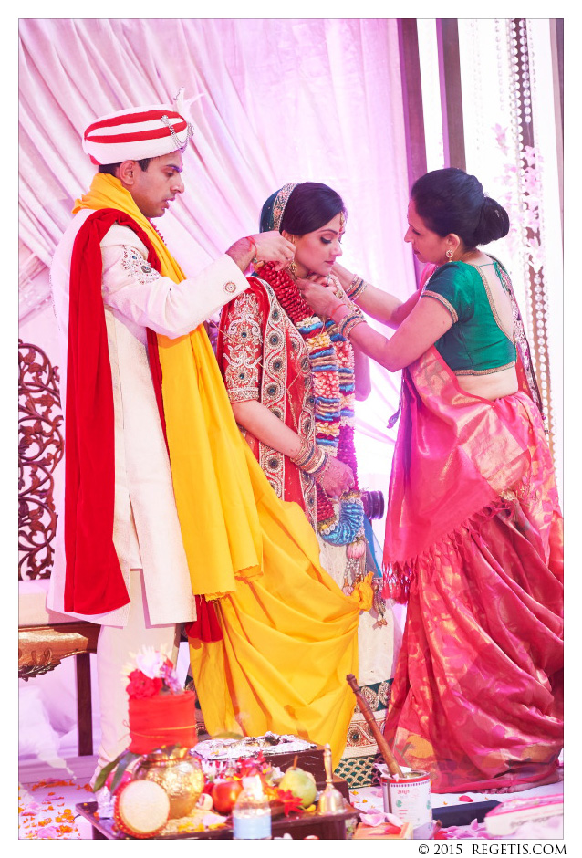 Ashley, Mehul, Wedding, Hindu, Christian, Ceremony, Renaissance Hotel, Newport News