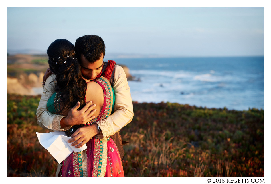 Kavita,Amit, South Asian Wedding, Halfmoon Bay, California