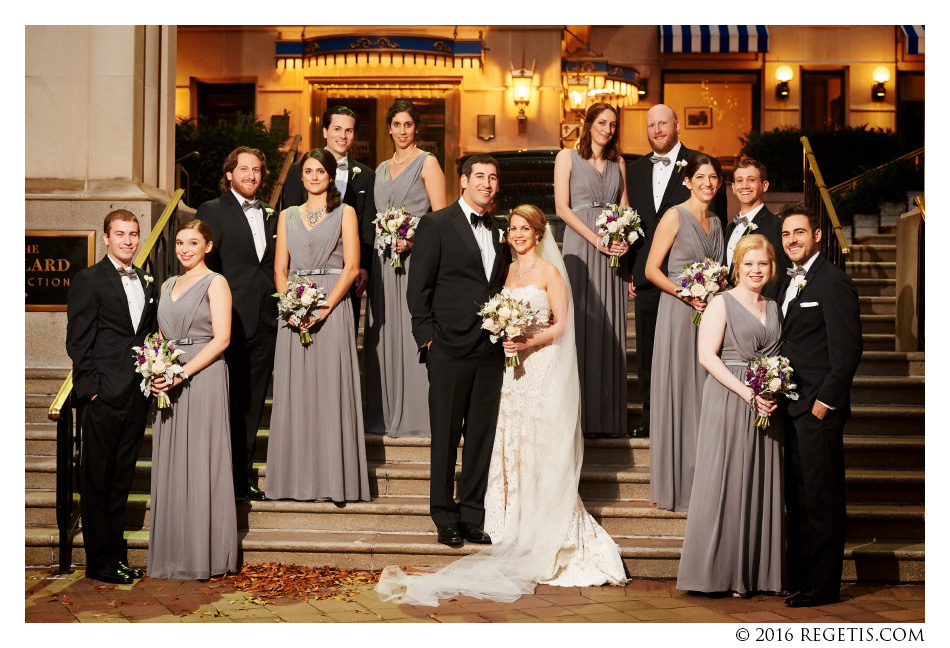 Miriam and Marc, Jewish Wedding, The Willard Hotel