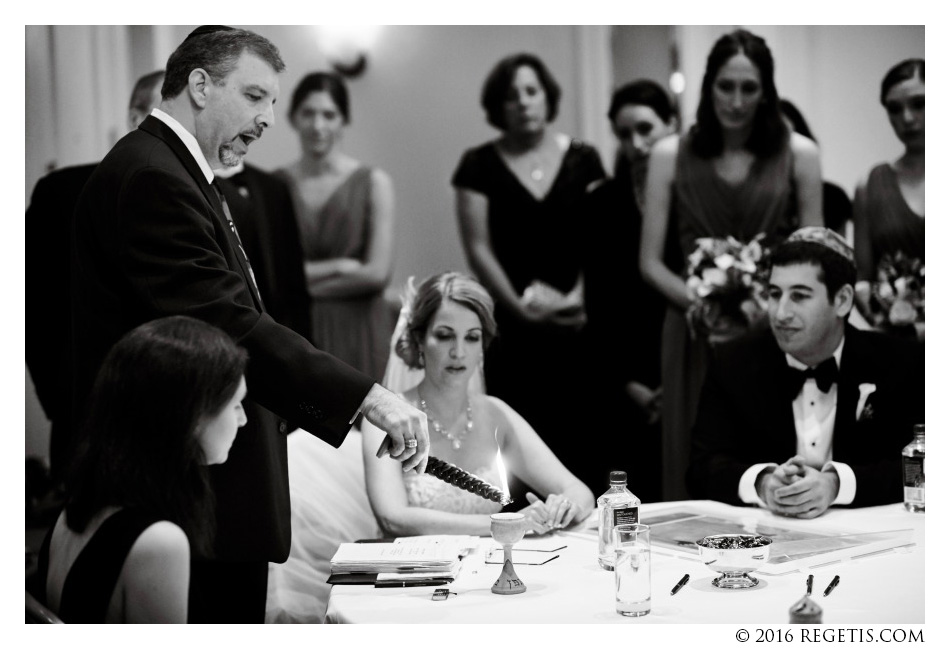 Miriam and Marc, Jewish Wedding, The Willard Hotel